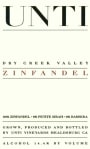 Unti Dry Creek valley Zinfandel 2005  Front Label