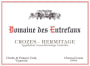 Domaine des Entrefaux Crozes-Hermitage 2015  Front Label
