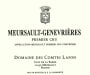 Domaine des Comtes Lafon Meursault Genevrieres Premier Cru 2023  Front Label