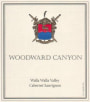 Woodward Canyon Walla Walla Valley Cabernet Sauvignon 2007  Front Label