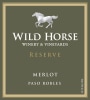 Wild Horse Reserve Merlot 2014  Front Label