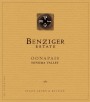 Benziger Oonapias Red 2014  Front Label