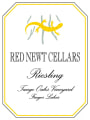 Red Newt Cellars Tango Oaks Riesling 2013  Front Label