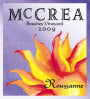 McCrea Roussanne 2009 Front Label