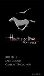 Hawk and Horse Vineyards Cabernet Sauvignon 2015  Front Label