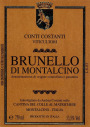 Conti Costanti Brunello di Montalcino 2000  Front Label
