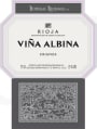 Bodegas Riojanas Vina Albina Crianza 2015  Front Label
