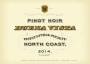 Buena Vista North Coast Pinot Noir 2014 Front Label