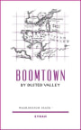 Boomtown by Dusted Valley Syrah 2014 Front Label