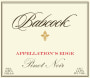 Babcock Appellation's Edge Pinot Noir 2017  Front Label