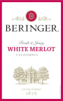 Beringer White Merlot 2015  Front Label