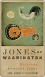 Jones of Washington Wine Riesling 2011  Front Label