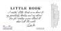 Booker's Little Book Chapter 4 Kentucky Straight Bourbon Whiskey Front Label
