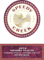 Speedy Creek Winery Tuscan Blend 2010  Front Label
