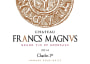 Chateau Francs Magnus Bordeaux Charles Premier 2014 Front Label