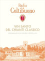 Badia a Coltibuono Vin Santo (375ML half-bottle) 2013  Front Label