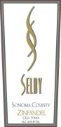 Selby Old Vines Zinfandel 2015 Front Label
