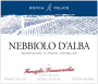 Rocca Felice NEBBIOLO D'ALBA 2020  Front Label