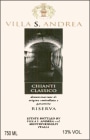 Società Agricola Villa S. Andrea s.u.r.l Chianti Classico Riserva Sangiovese 2007 Front Label