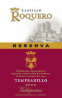 Castillo Roquero Roquero Reserva Tempranillo 2006  Front Label