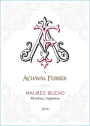 Achaval Ferrer Malbec Blend 2016  Front Label