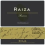 Bodegas Vicente Gandia Rioja Raiza Reserva 2013  Front Label