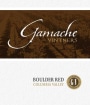 Gamache Vintners Estate Boulder 2011 Front Label
