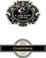Carlson Creek Vineyard Chardonnay 2013 Front Label