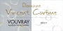 Domaine Vincent Careme Vouvray Brut Front Label