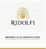 Agricola Ridolfi Brunello di Montalcino 2017  Front Label