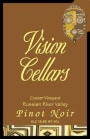 Vision Cellars Coster Vineyard Pinot Noir 2012  Front Label