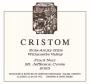 Cristom Mt. Jefferson Cuvee Pinot Noir (375ML half-bottle) 2023  Front Label