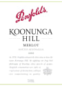 Penfolds Koonunga Hill Merlot 2008  Front Label