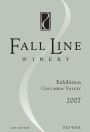 Fall Line Winery Exhibition Red 2007 Front Label