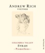 Andrew Rich Prometheus Syrah 2013  Front Label