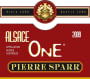Pierre Sparr Alsace One 2009 Front Label