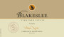 Blakeslee Vineyard Estate Reserve Pinot Noir 2010  Front Label