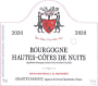 Geantet-Pansiot Bourgogne Hautes Cotes de Nuits 2020  Front Label