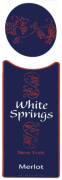 White Springs Winery Merlot 2011 Front Label