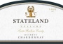 Stateland Cellars Santa Barbara County Reserve Chardonnay 2015  Front Label