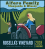 Alfaro Family Rosella's Vineyard Chardonnay 2018  Front Label