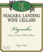 Niagara Landing Wine Cellars Vignoles 2013  Front Label