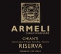 Armeli Chianti Riserva 2014  Front Label