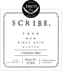Scribe Rose of Pinot Noir 2017  Front Label