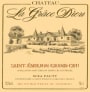 Chateau la Grace Dieu Saint Emilion Grand Cru 1998  Front Label