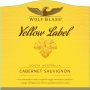 Wolf Blass Yellow Label Cabernet Sauvignon 2016  Front Label