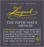 Langmeil The Fifth Wave Grenache 2012  Front Label
