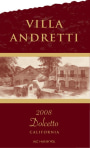 Andretti Dolcetto 2008  Front Label