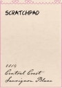 Scratchpad Central Coast Sauvignon Blanc 2014 Front Label