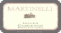 Martinelli Woolsey Road Chardonnay 2004  Front Label